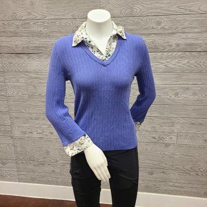 Croft & Barrow - Floral Collard